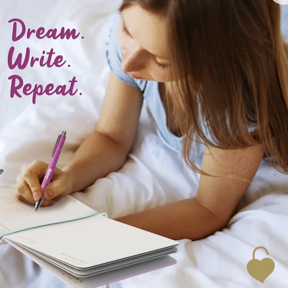 Secret Diary Set with Lock for Girls - Kids Locking Journal for Teens, Tweens - Picture 8 of 14